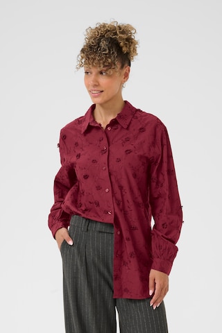 Chemisier Cream en rouge : devant