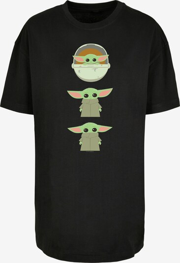 F4NT4STIC T-Shirt 'The Mandalorian The Child Poses' in mischfarben / schwarz, Produktansicht