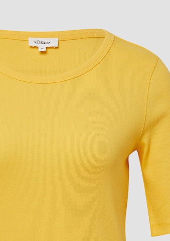 T-shirt s.Oliver en jaune