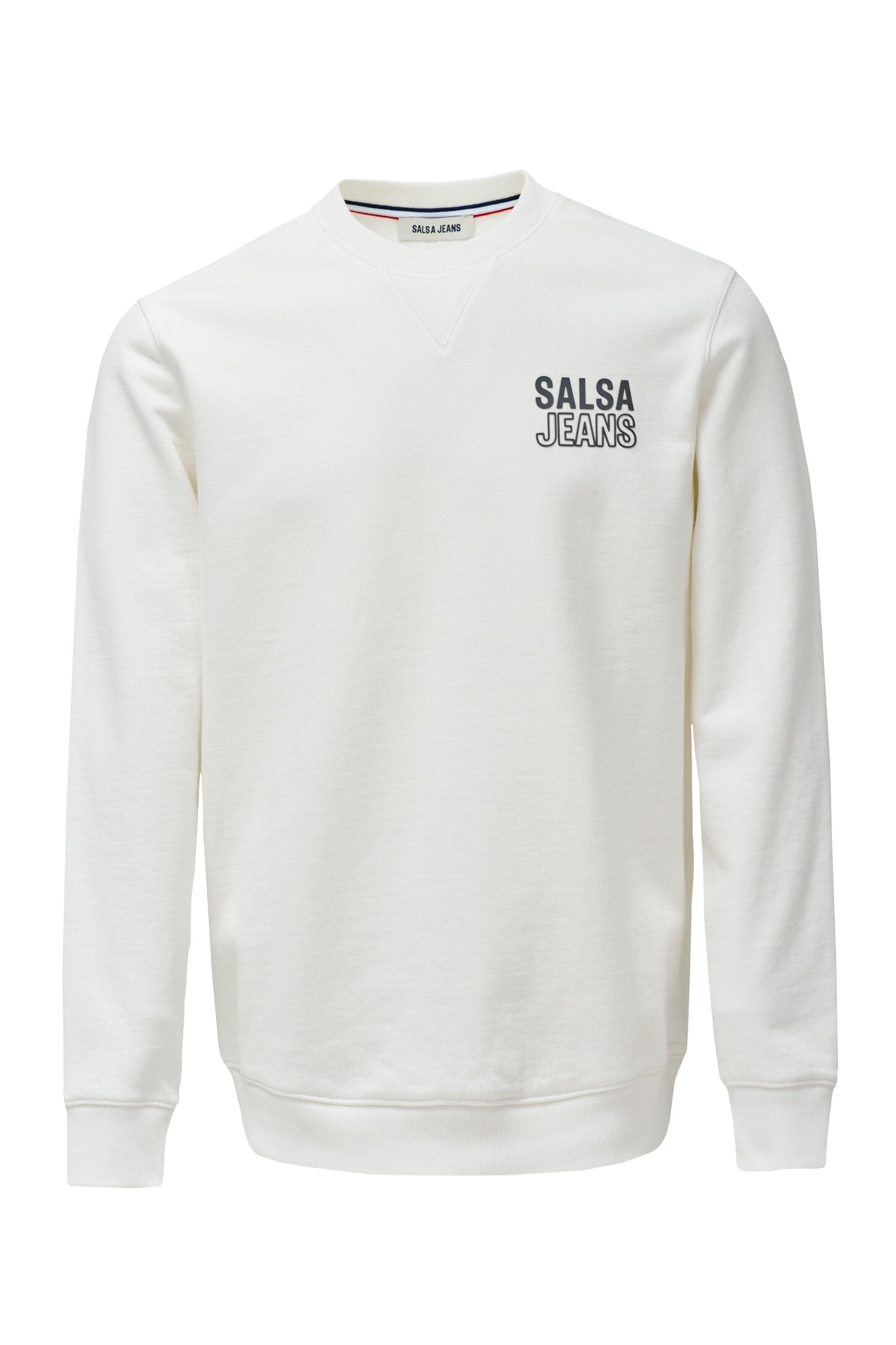 Salsa Jeans Sweatshirt in Beige: front