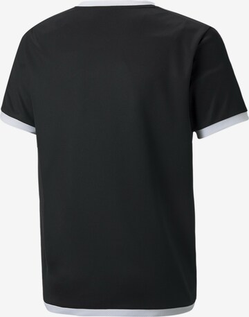 T-Shirt fonctionnel 'TeamLiga' PUMA en noir