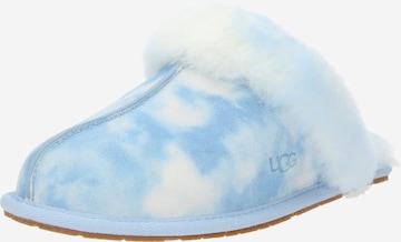 UGG Pantofle – modrá: přední strana