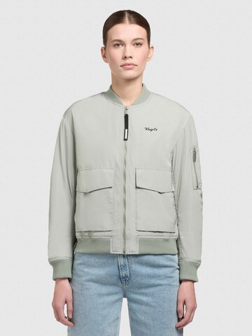 khujo - Chaqueta de entretiempo 'NOVA2' en verde: frente