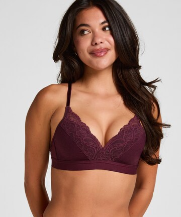 Hunkemöller Bustier BH in Lila: Vorderseite
