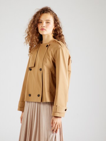 BOSS Between-Season Jacket 'Camorea' in Beige: front