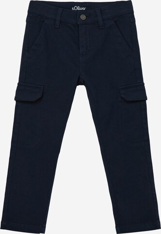 s.Oliver Pants in Blue: front