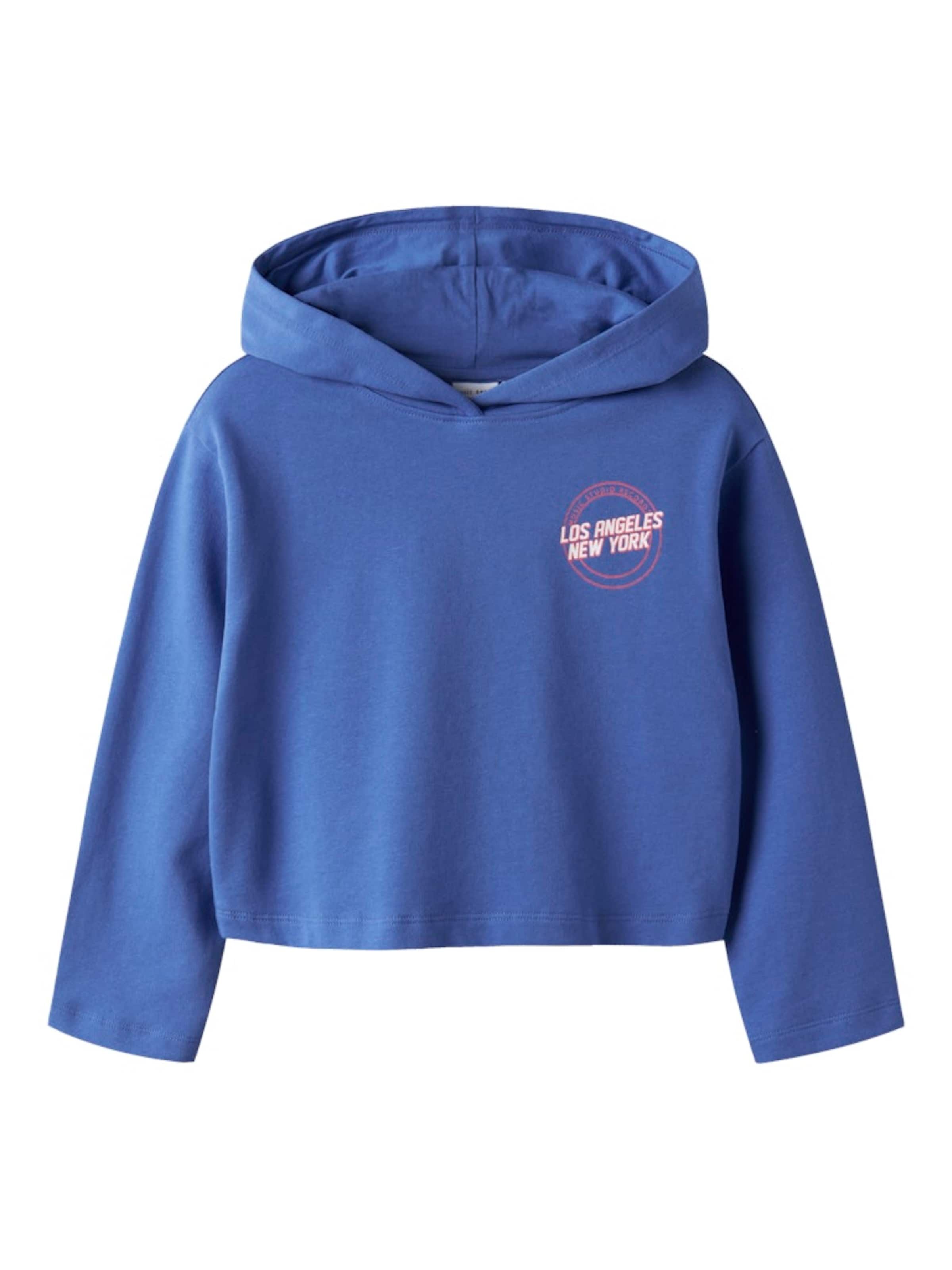 NAME IT Mikina 'NKFVIALA' – modrá: přední strana