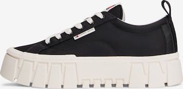 juoda Tommy Jeans Sportbačiai be auliuko: priekis