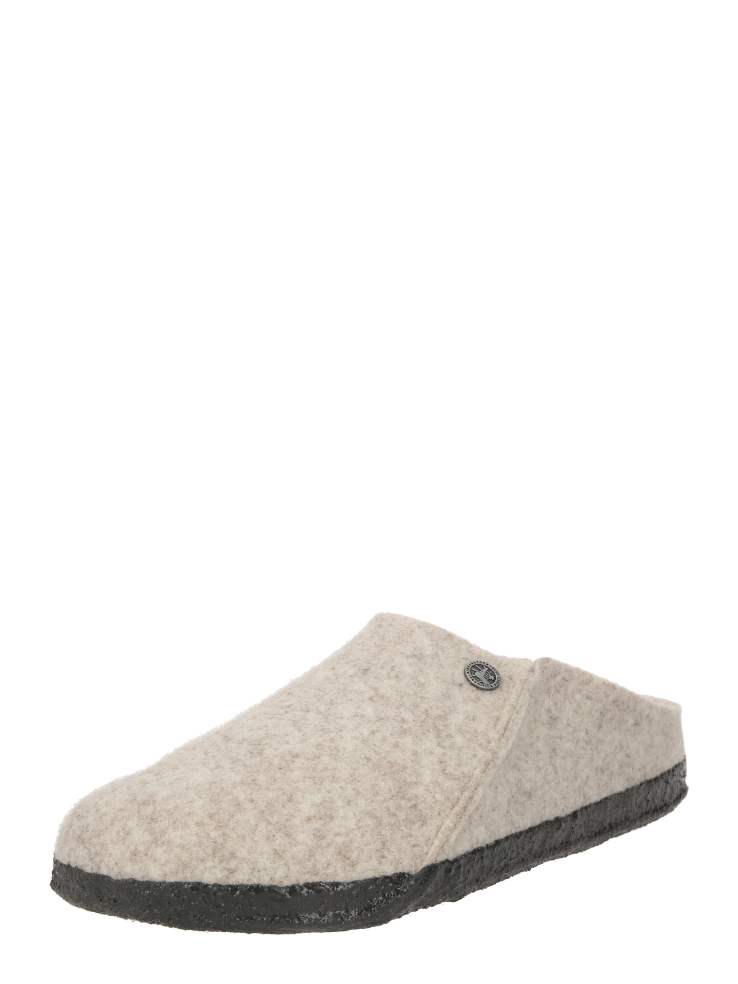 Ciabatta di BIRKENSTOCK in beige: frontale