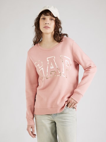 GAPSweater majica - roza boja: prednji dio