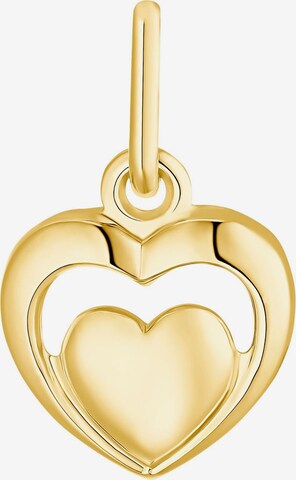 AMOR Pendant in Gold: front