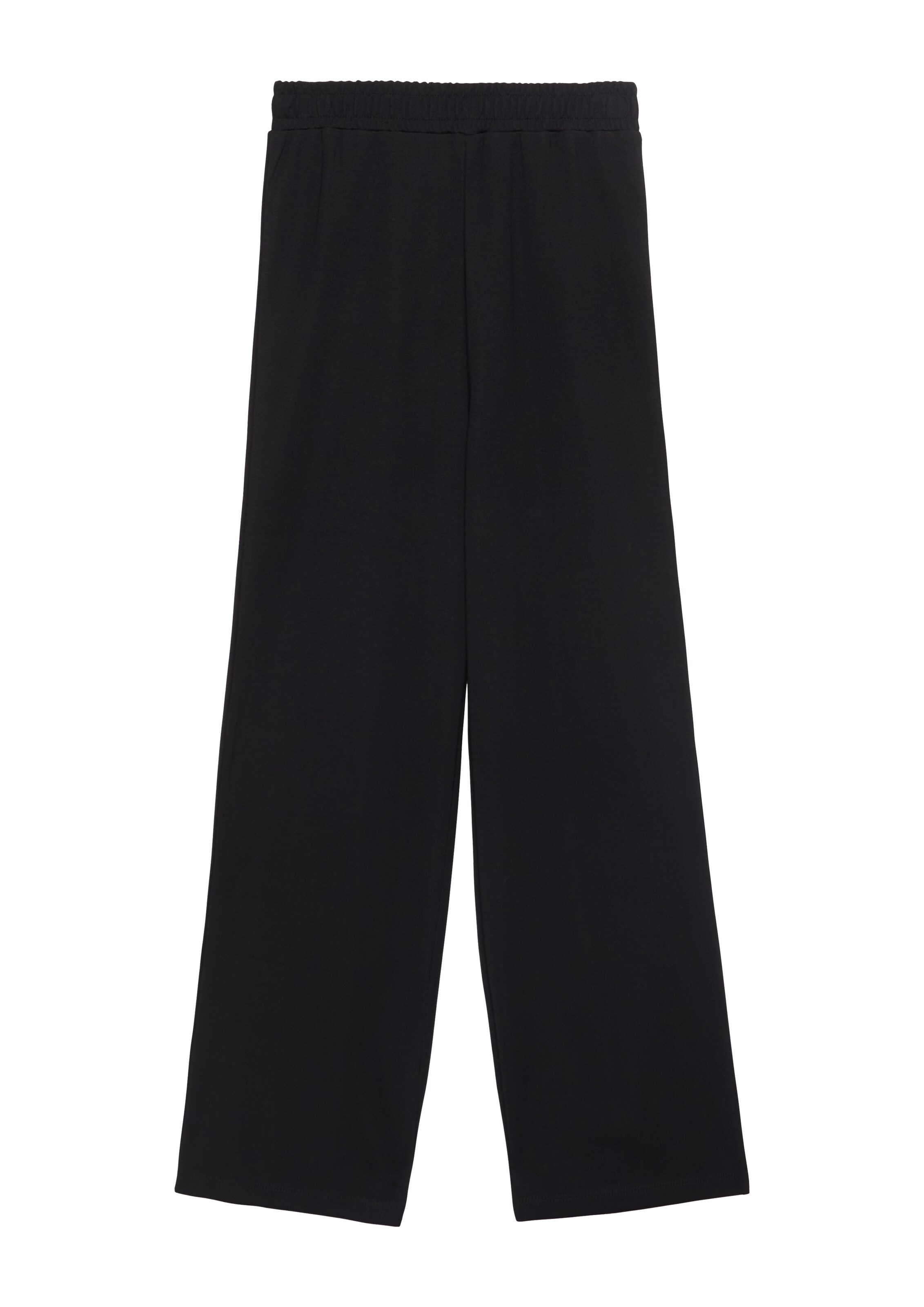 s.Oliver Wide leg Trousers in Black: front