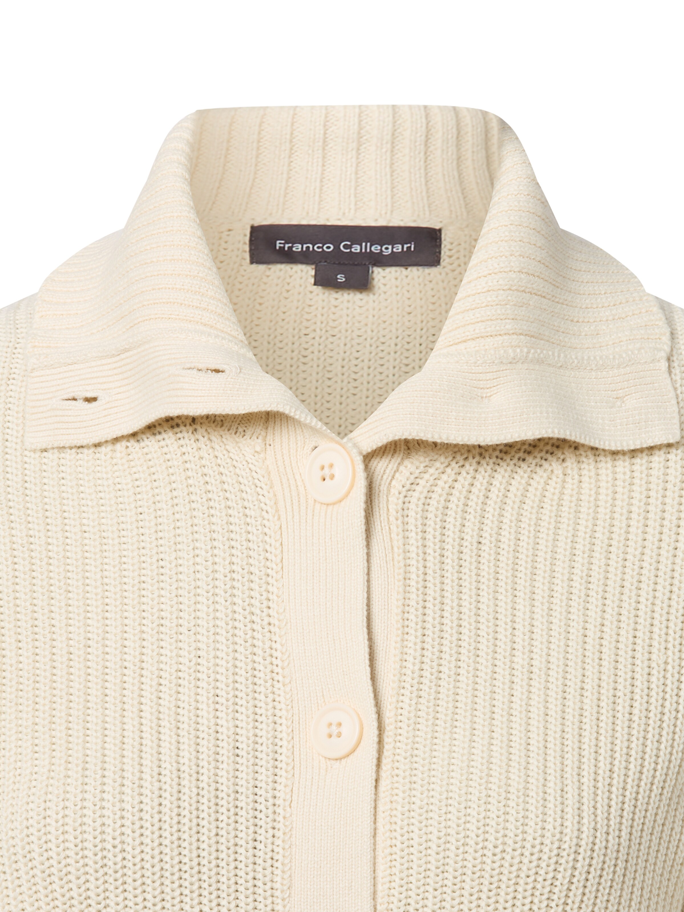 Cardigan Franco Callegari en blanc