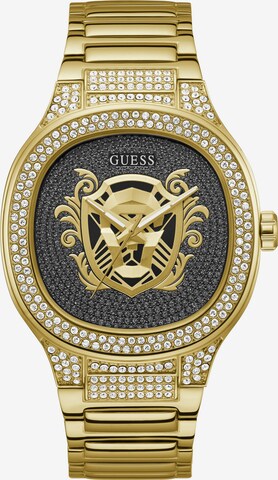 GUESS Analog Watch ' KINGDOM ' in Gold: front