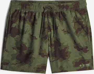 G-STAR Swim shorts - 'Dirik AO Swimshorts' in Grün: Vorderseite