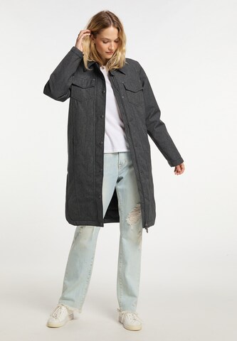 DreiMaster Vintage - Abrigo de invierno en gris