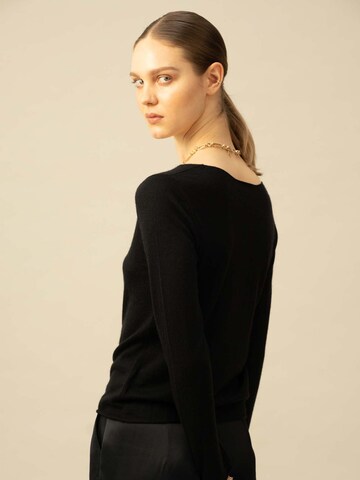 Anse Victorin - Jersey 'Odette' en negro