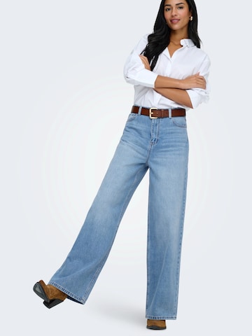 ONLY Wide leg Τζιν 'ONLSKYLAR' σε μπλε