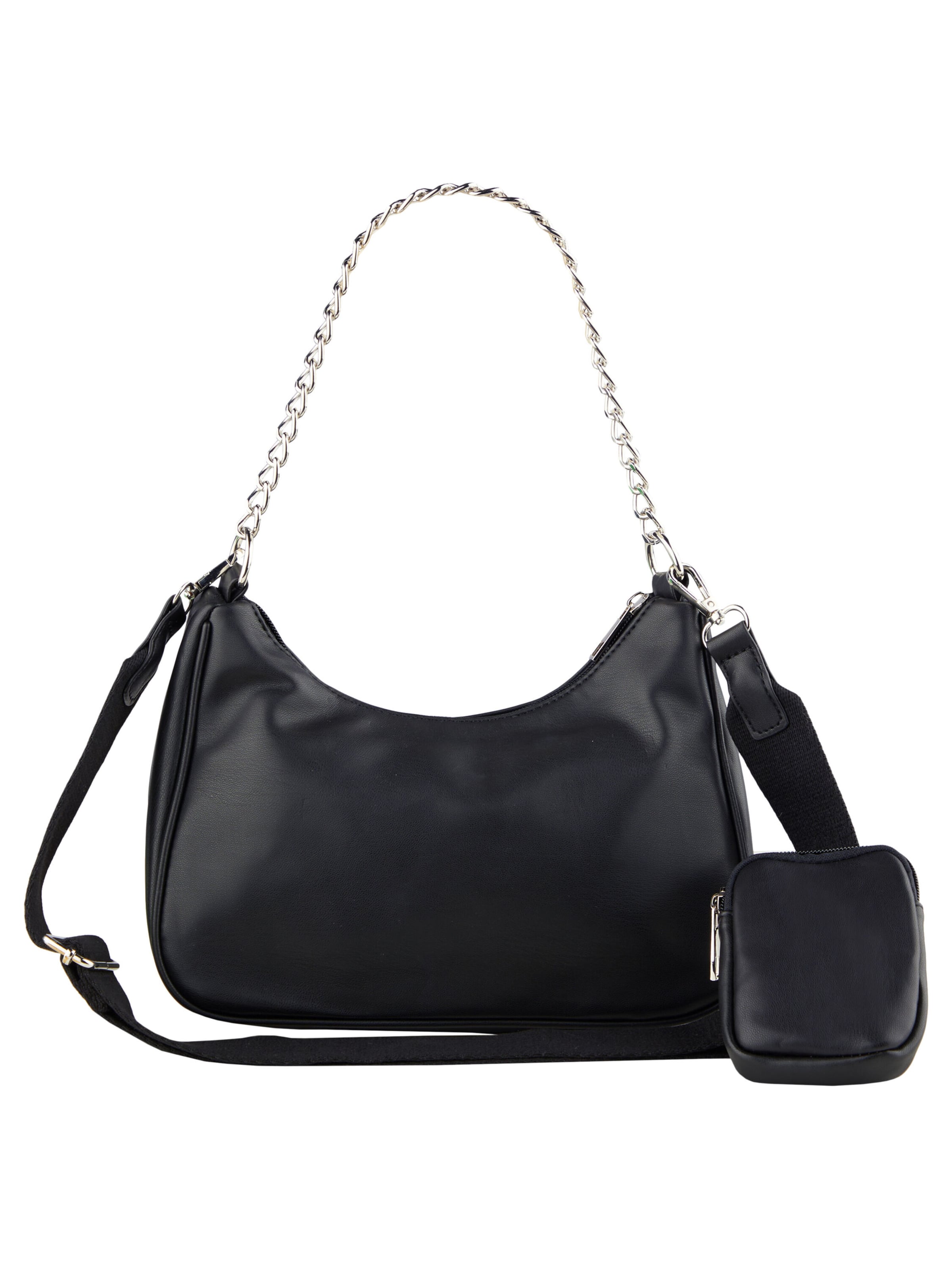 Curuba Umhängetasche 'LENORA' in Schwarz: Vorderseite