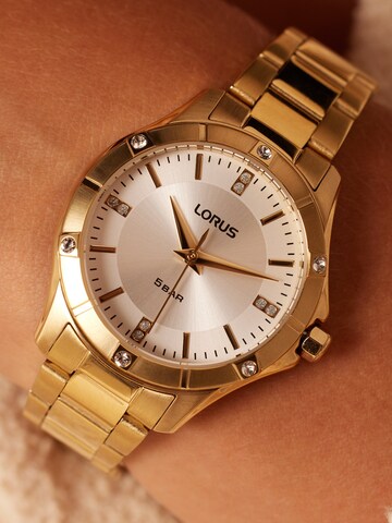 LORUS Analoog horloge in Goud: voorkant