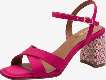 Tamaris Сандали в розово: отпред