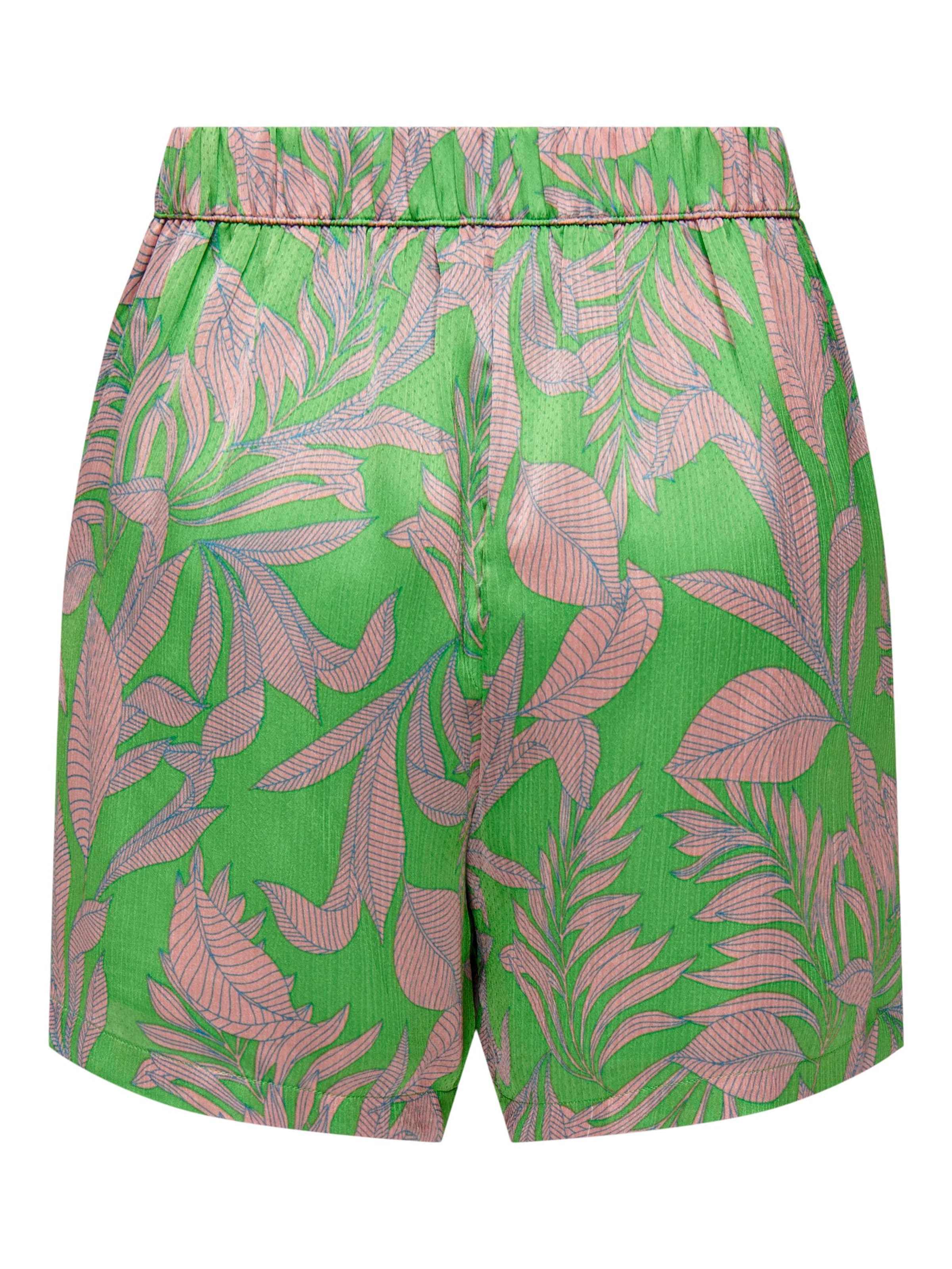 ONLY Regular Pleat-front trousers 'CHELSEA' in Green