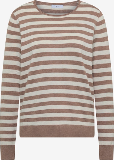 CECIL Sweater in L in Dark beige, Item view