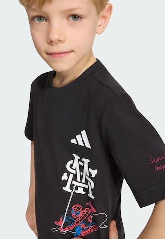 ADIDAS SPORTSWEAR Tracksuit 'Marvel Spider-Man' in Black