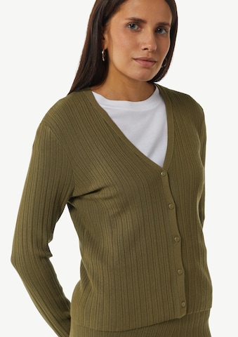 comma casual identity Knit cardigan in Green