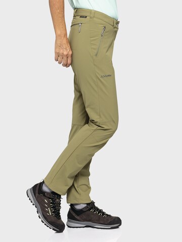 Schöffel Regular Outdoor trousers 'Engadin1' in Green