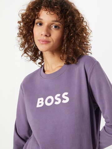 BOSS Sweatshirt 'Ela' in Purple