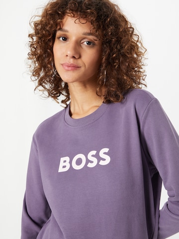 BOSS Orange Sweatshirt 'Ela' in Lila