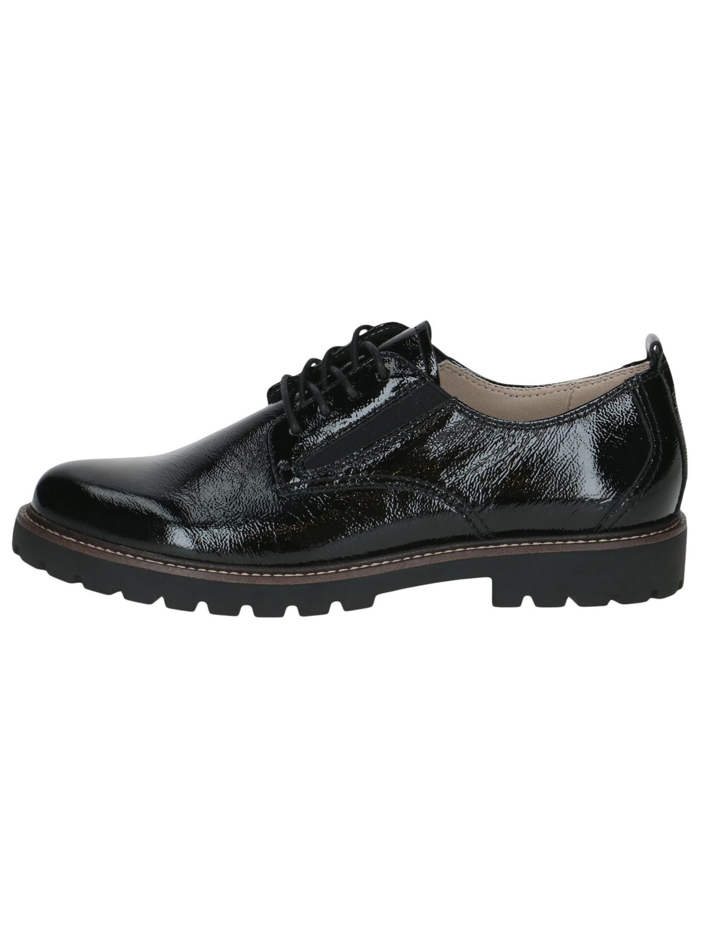 Chaussure à lacets CAPRICE en noir