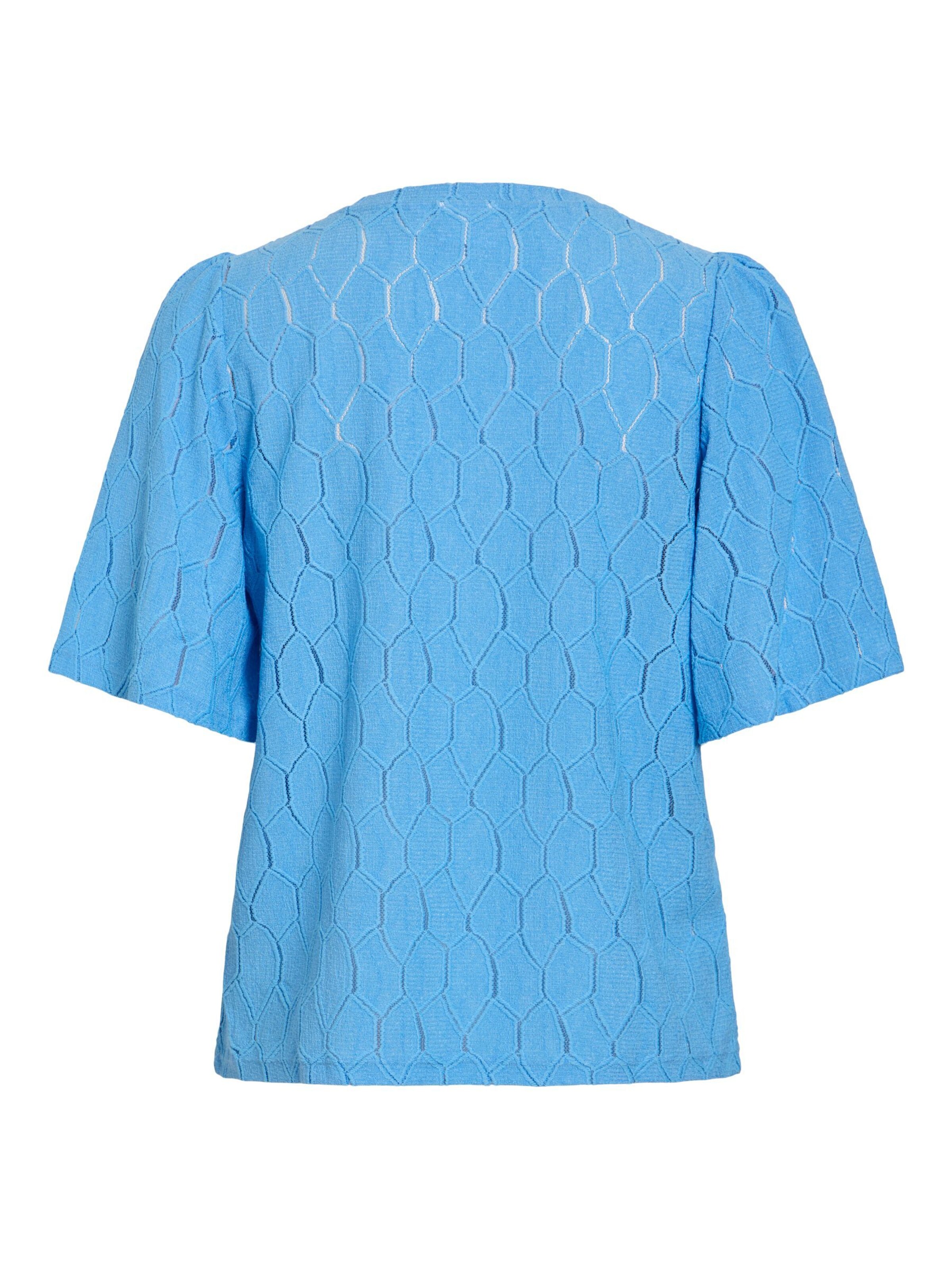 Chemisier 'VIMARCELLA' VILA en bleu