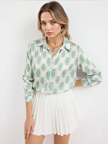 Bigdart - Blusa em verde: frente