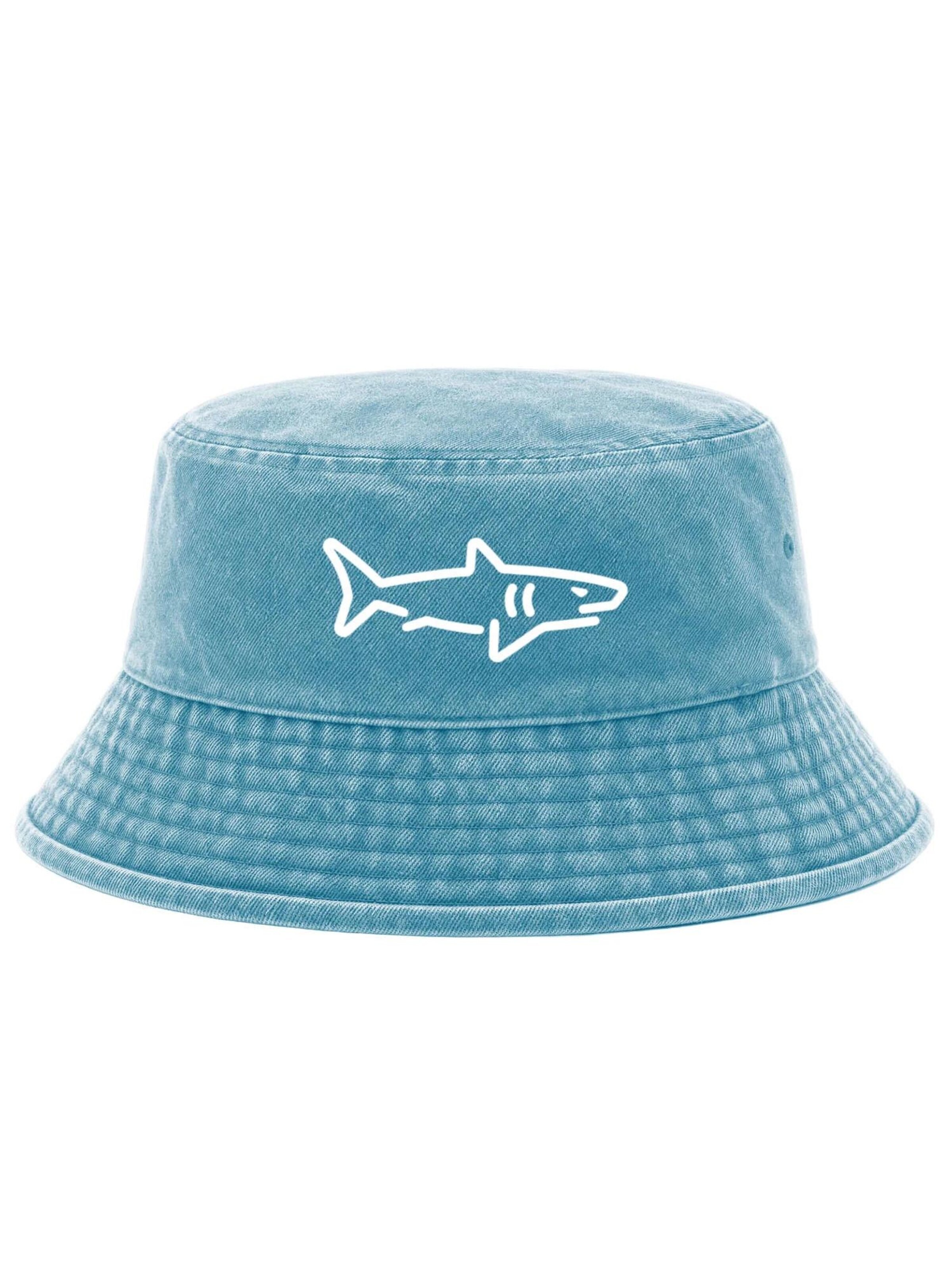 Neverless Hat 'Shark' in Blue: front