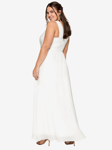 SHEEGO Evening Dress in White