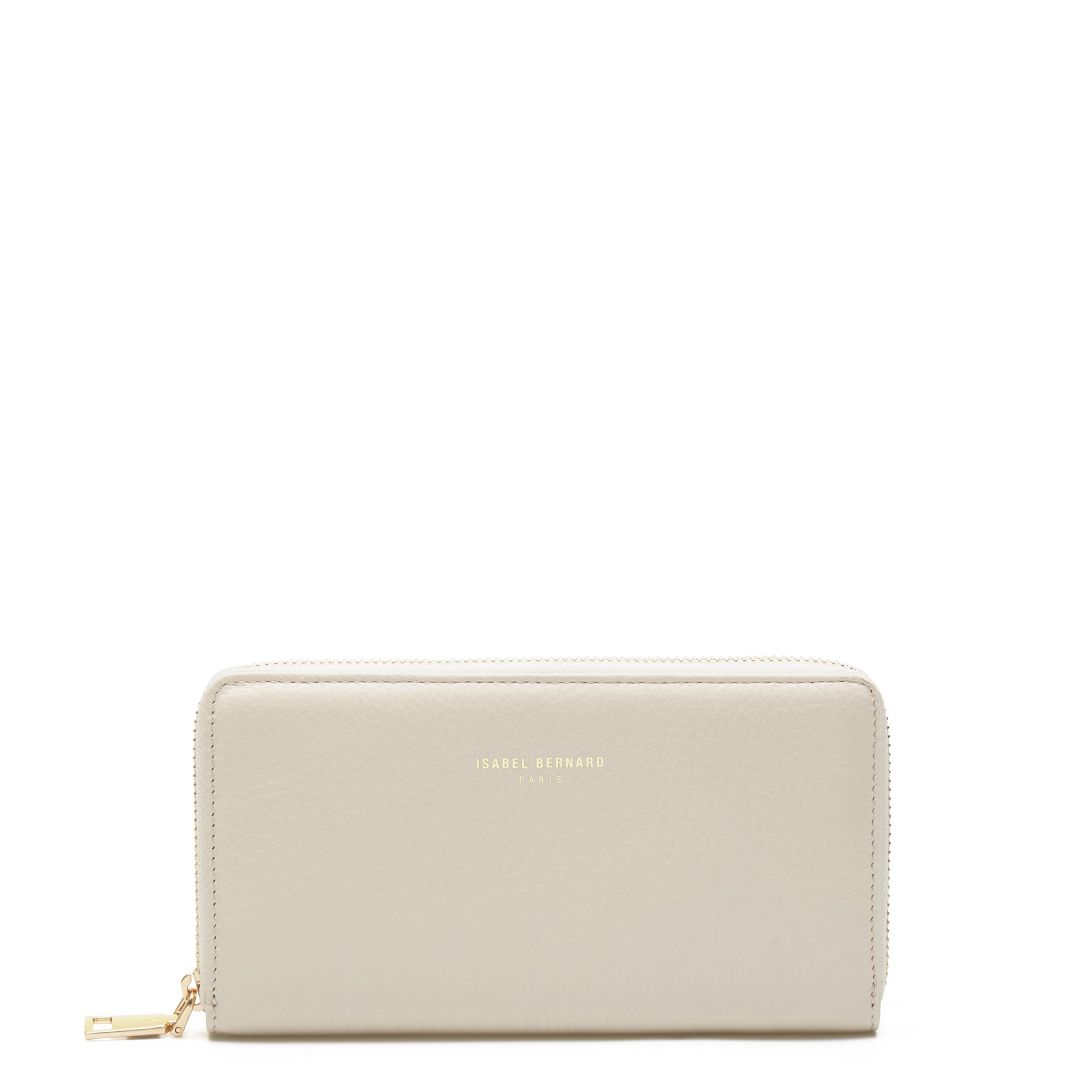 Isabel Bernard Portemonnaie in Beige: Vorderseite