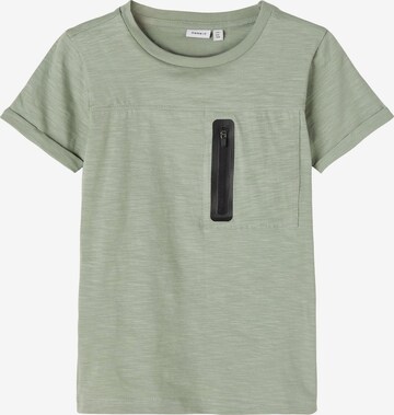 NAME IT Shirt 'Jans' in Green: front