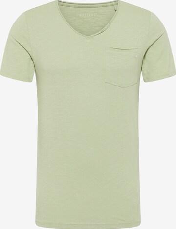 MUSTANG Shirt in Green: front