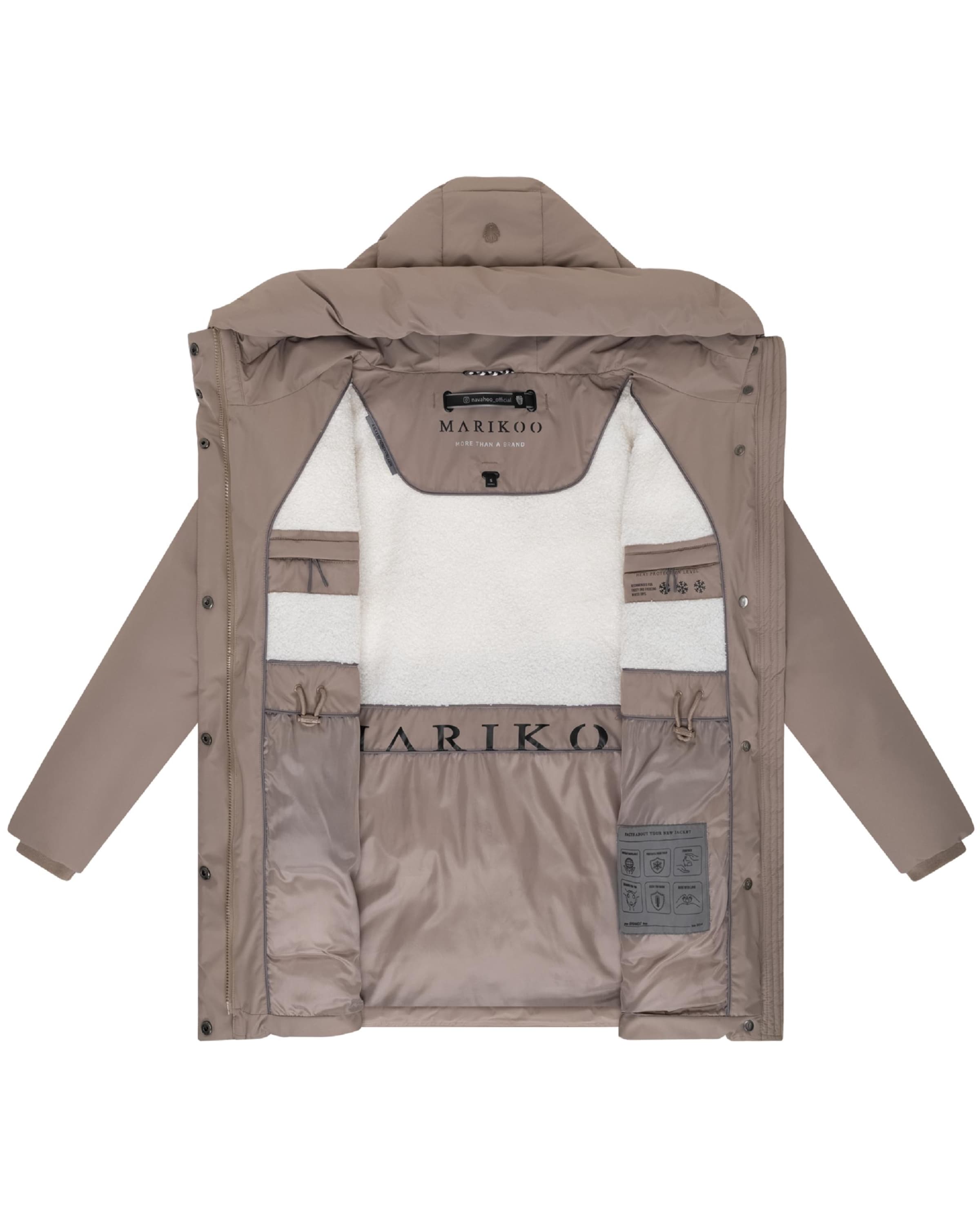 MARIKOO - Abrigo de invierno 'Delilah 16' en beige