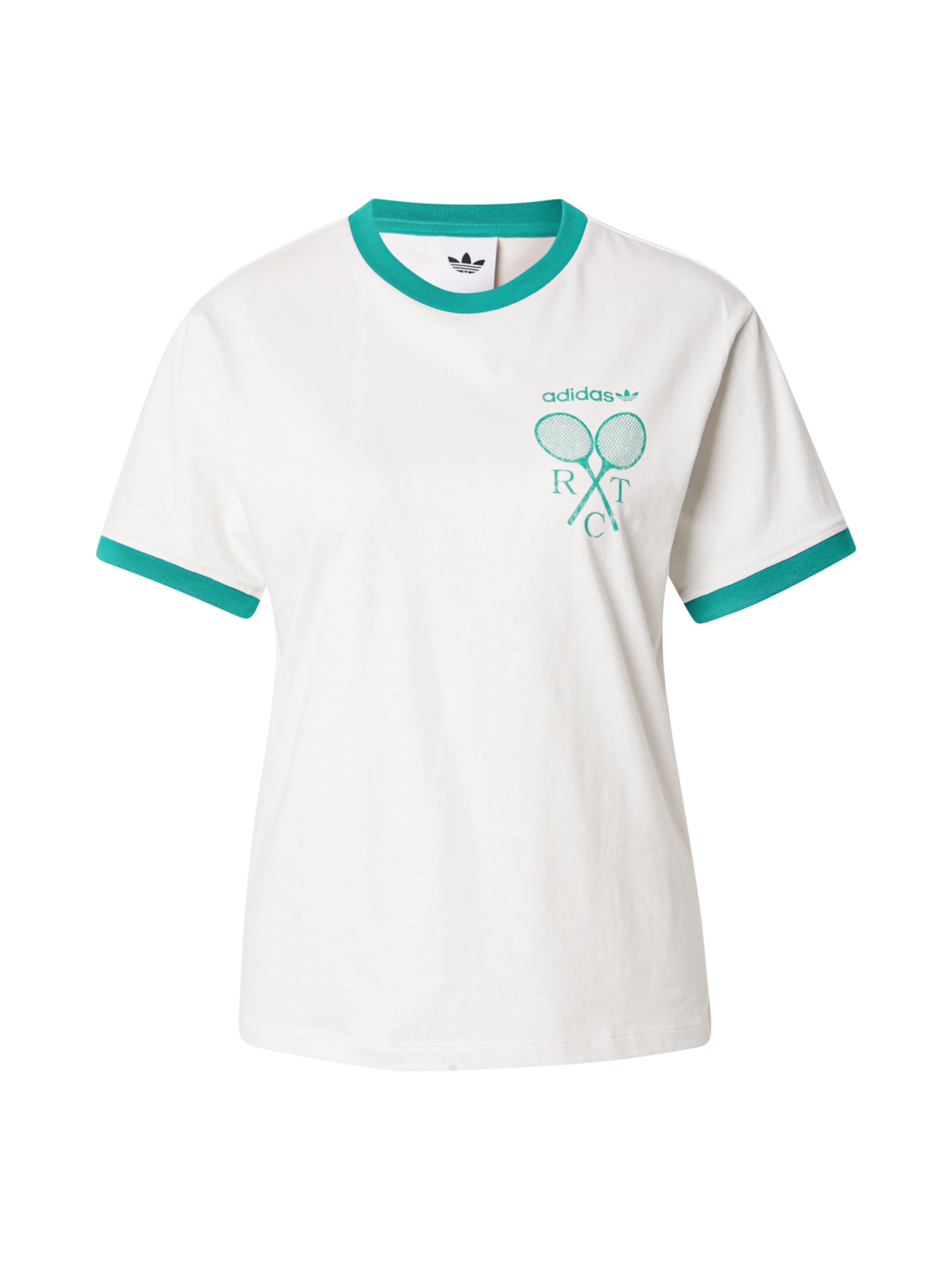 ADIDAS ORIGINALS Tričko – bílá: přední strana