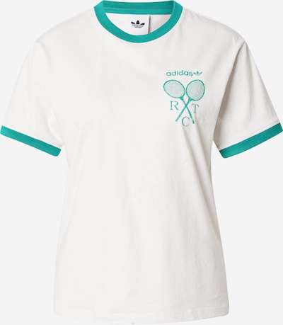 ADIDAS ORIGINALS Majica u žad / bijela, Pregled proizvoda