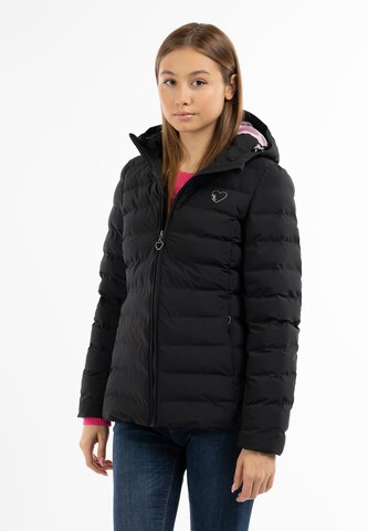 MYMO Winter jacket in Black: front