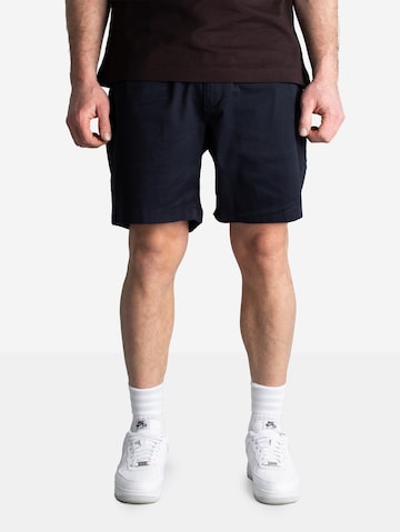 LACOSTE Regular Workout Pants in Blue: front