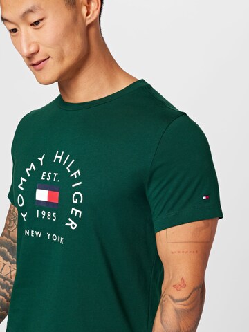 TOMMY HILFIGER - Camisa em verde