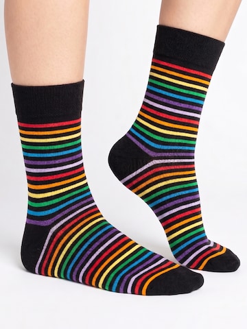 footstar Socken 'Ringel'‌‌‌‌‌ in Mischfarben