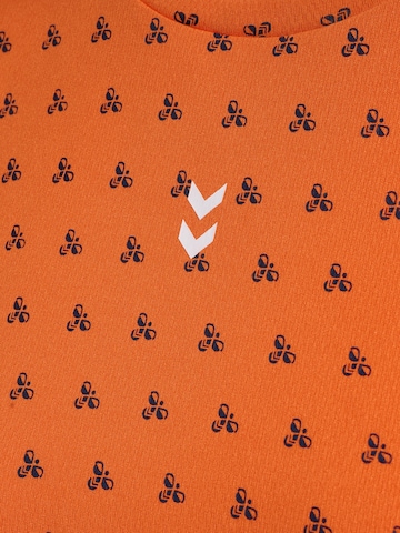 T-shirt fonctionnel Hummel en orange