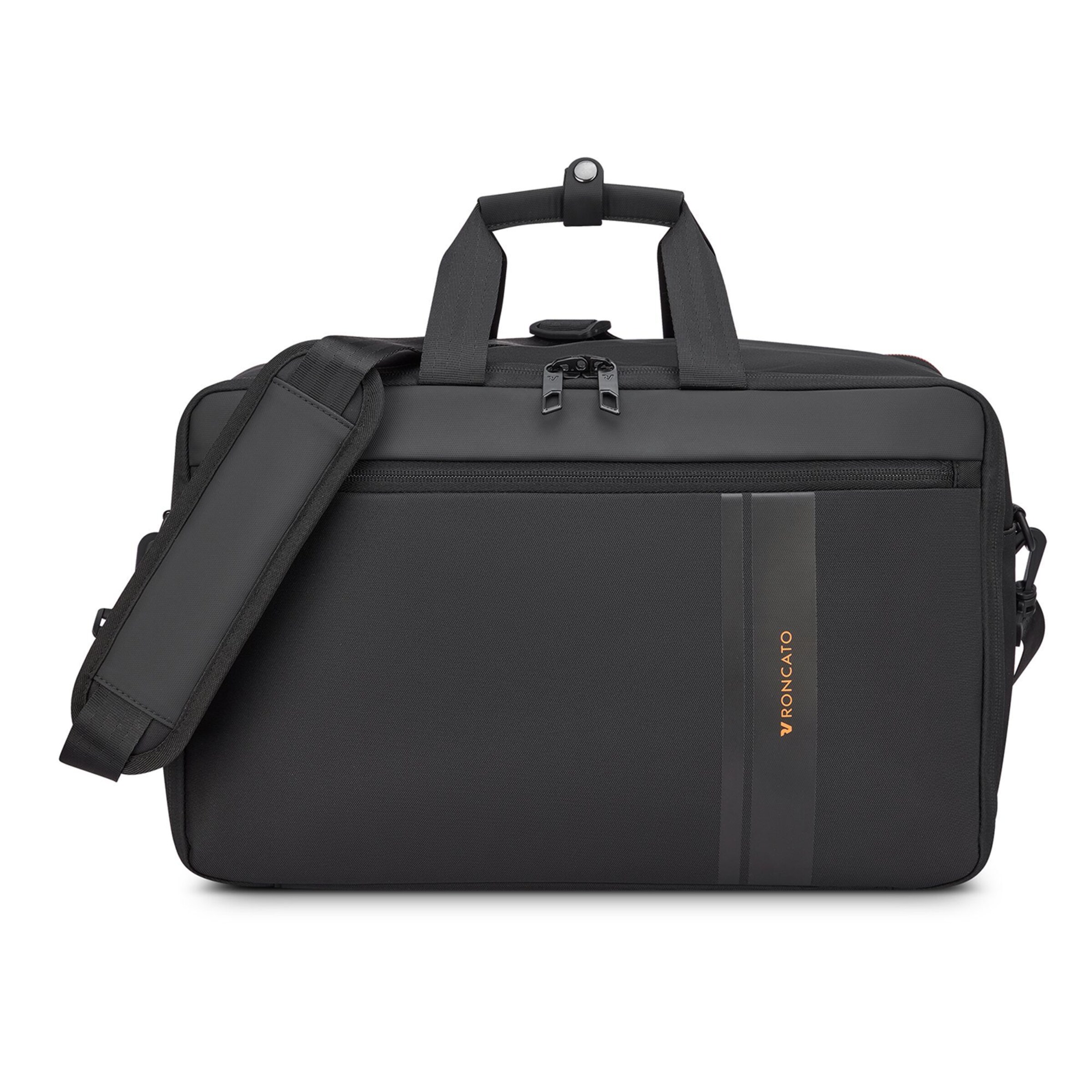 Roncato Laptop Bag 'Metropolitan' in Black: front
