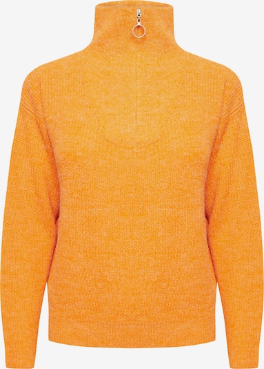 ICHI Strick Rollkragenpullover 'NOVO' in orange, Produktansicht